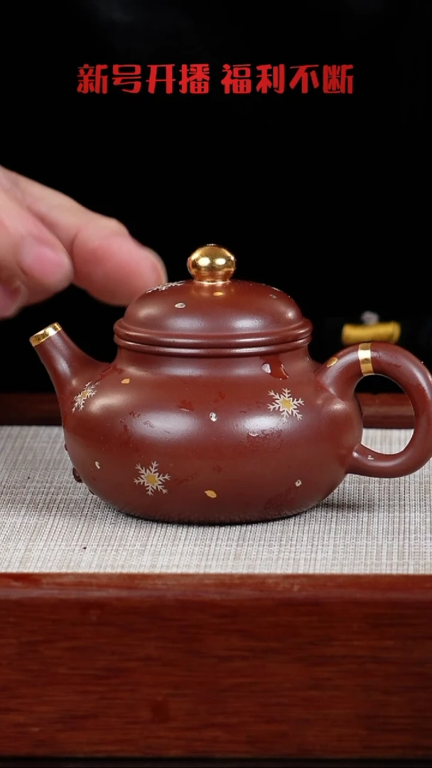 【闪购商品】紫泥茶壶宜兴紫砂壶  0203  A58