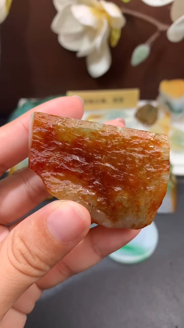 定制翡翠未镶嵌        红烧肉