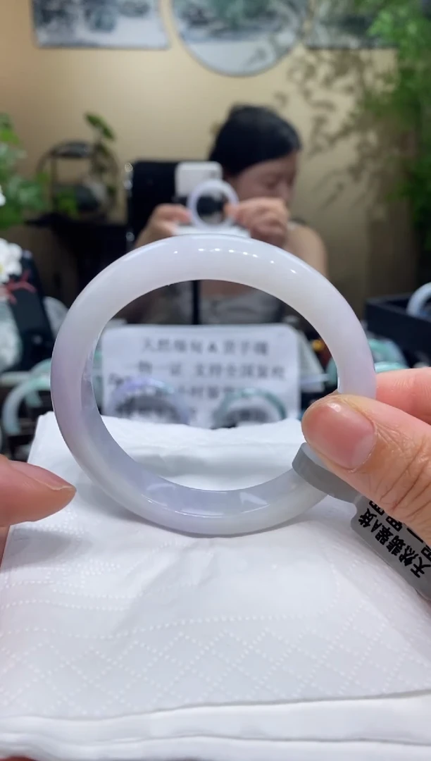 翡翠手镯未镶嵌翡翠57-58