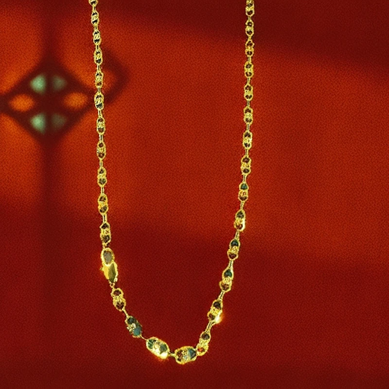 合金项链 项链 爱家猪鼻子项链  X104