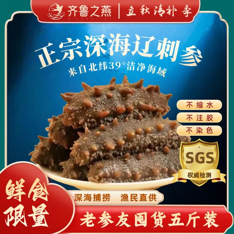 【特惠清仓】90头大连即食五斤装口粮参