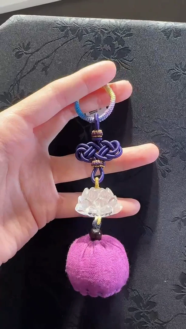 未镶嵌手绳水晶莲花多样性发货其一