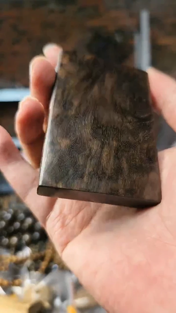 【闪购商品】楠木（金丝楠）把件无事牌