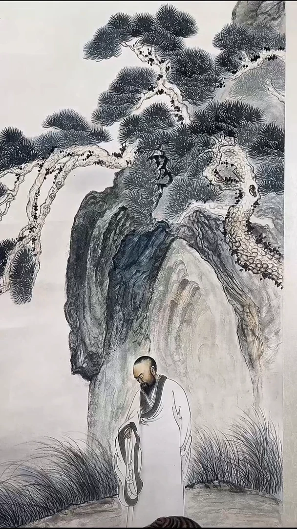 竖款君****车V250122-1-28《山水》