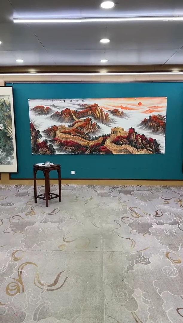 绘画Y-王红兵-大丈二-山水画