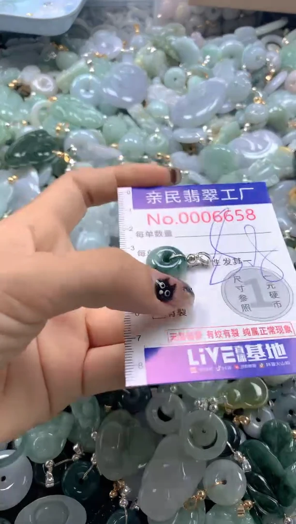 颈饰未镶嵌翡翠6658