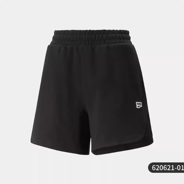 PUMA/彪马正品休闲运动女子透气五分裤跑步短裤 620621-01