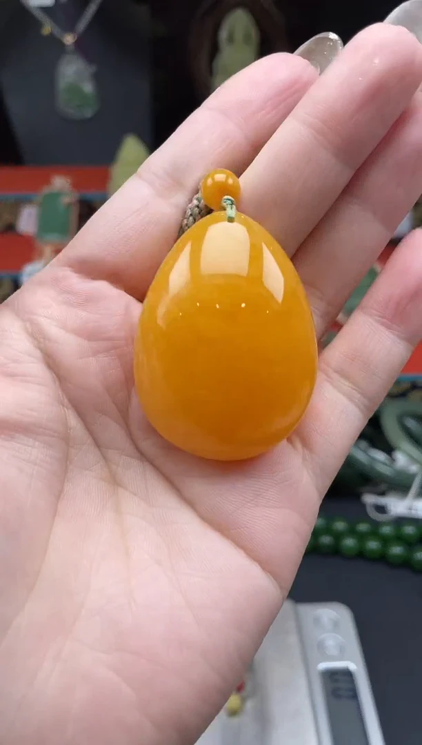 蜜蜡颈饰未镶嵌m065
