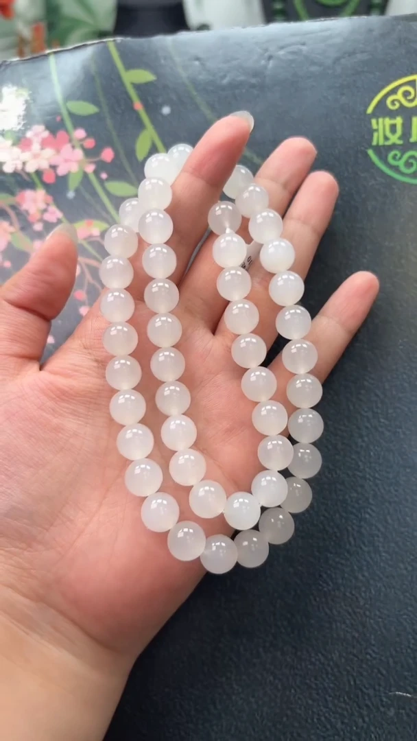 和田玉未镶嵌颈饰项链