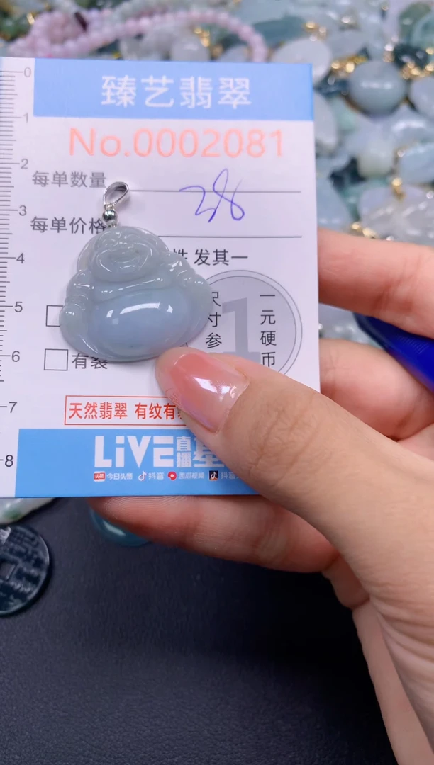 颈饰未镶嵌翡翠2081