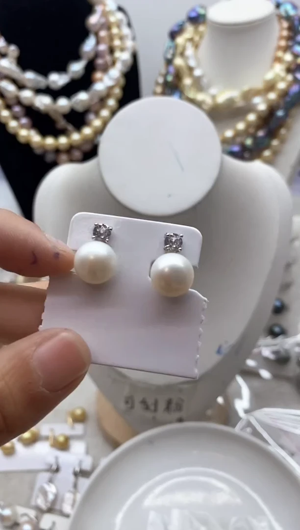 【闪购商品】淡水珍珠颈饰钛钢63