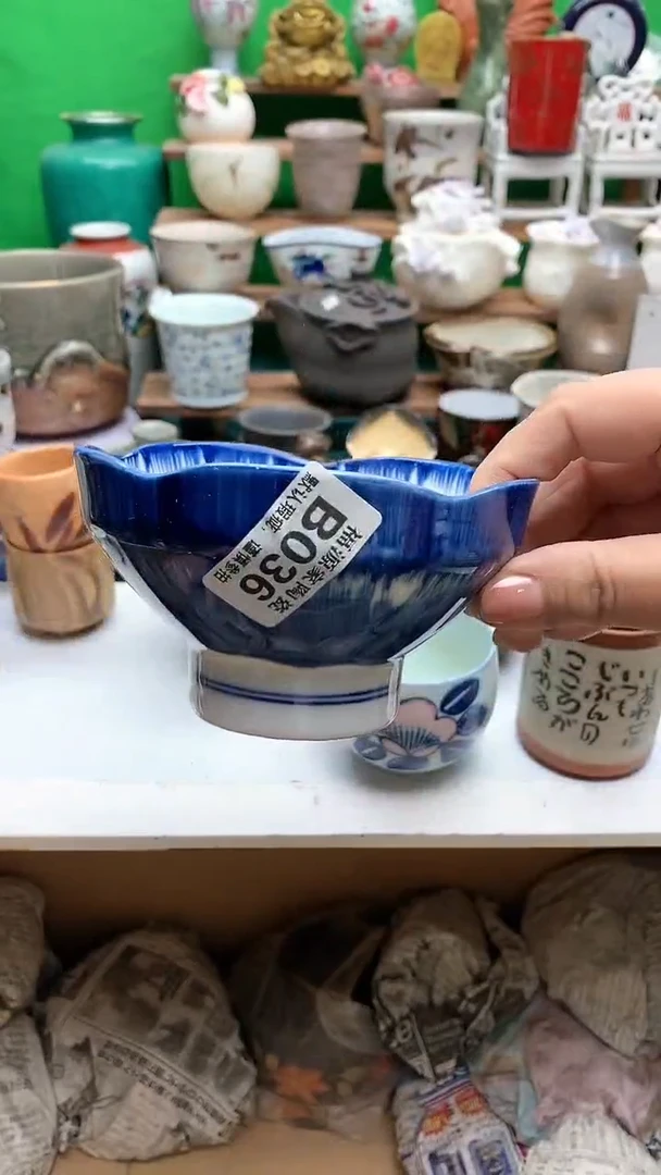 【闪购商品】盖碗海外回流瓷器