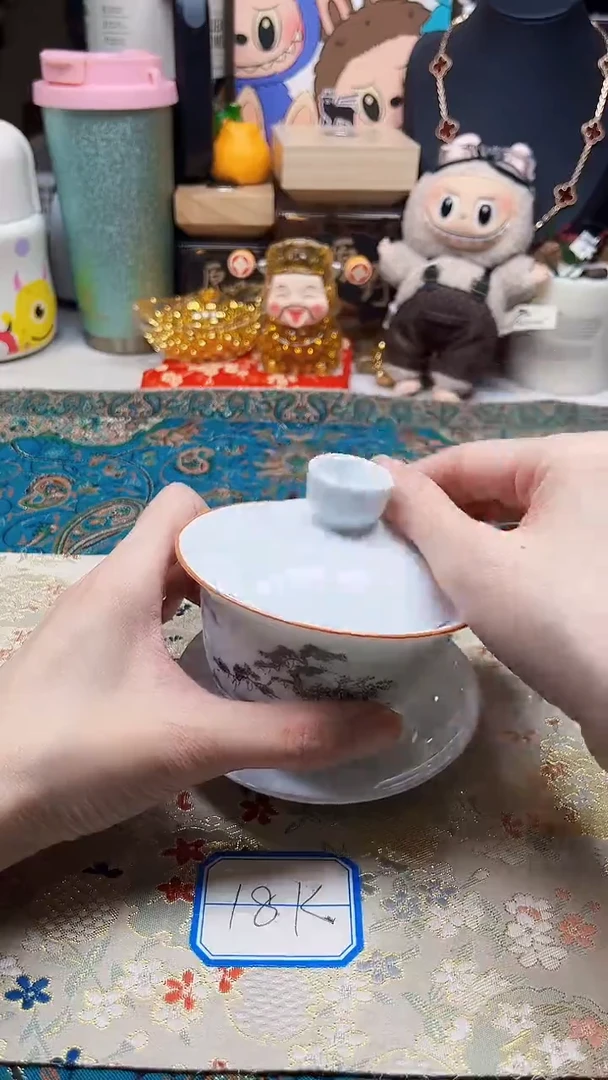 瓷片陶茶666文玩周边多人