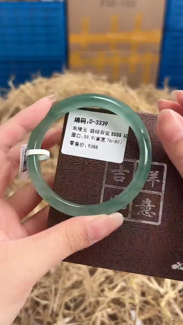 未镶嵌手镯石英质玉D-3339