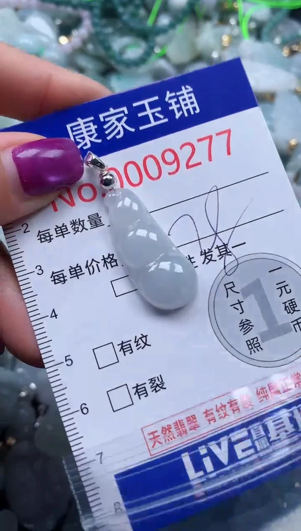 颈饰未镶嵌翡翠9277