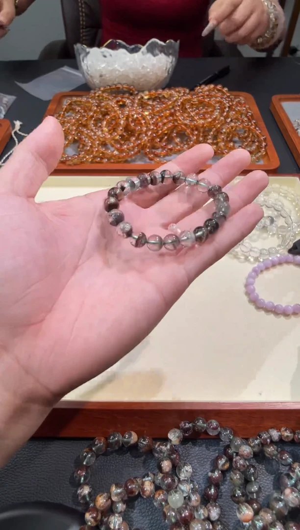 水晶手链未镶嵌四季幽灵手链