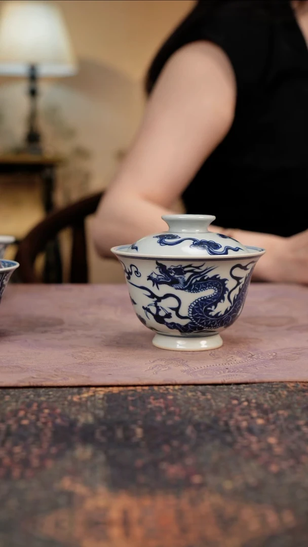 杯景德镇陶瓷杯碗柴烧多人