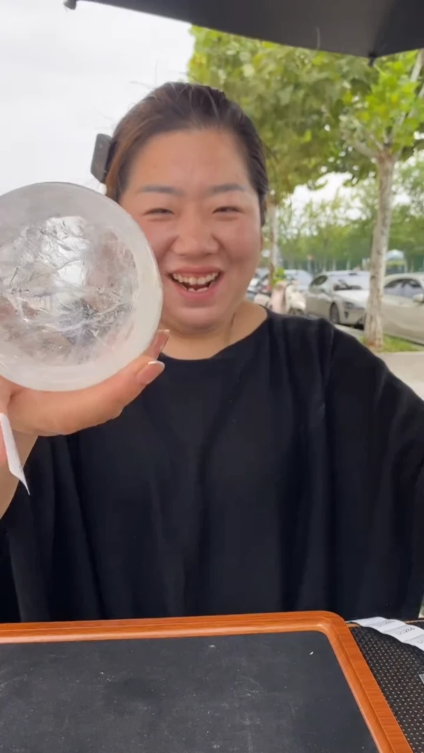 未镶嵌珠宝半成品水晶白水晶碗D276
