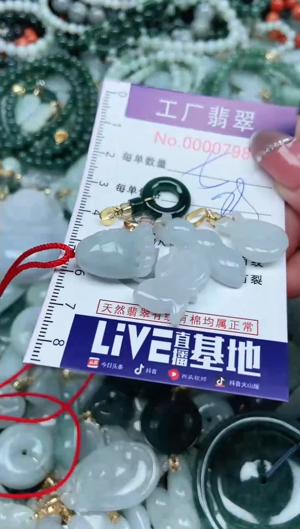 【闪购商品】翡翠吊坠(不含链)未镶嵌翡翠