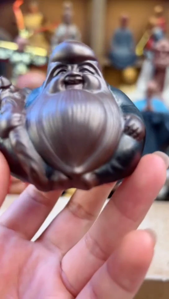 紫砂茶宠器闵茶宠摆件