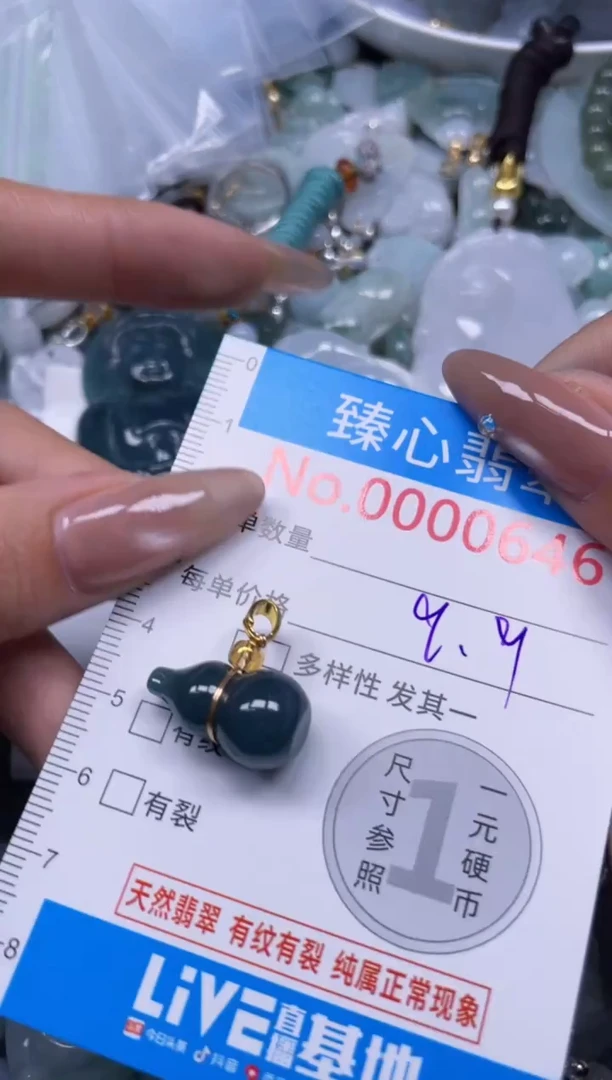 颈饰未镶嵌翡翠646