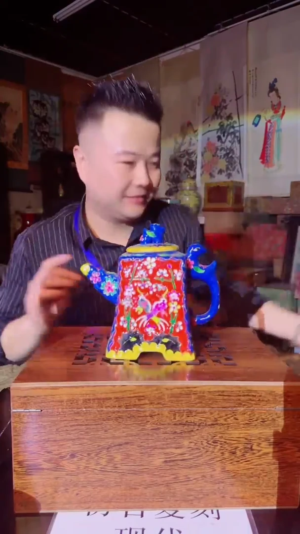瓷片景德镇现代陶瓷 流水44