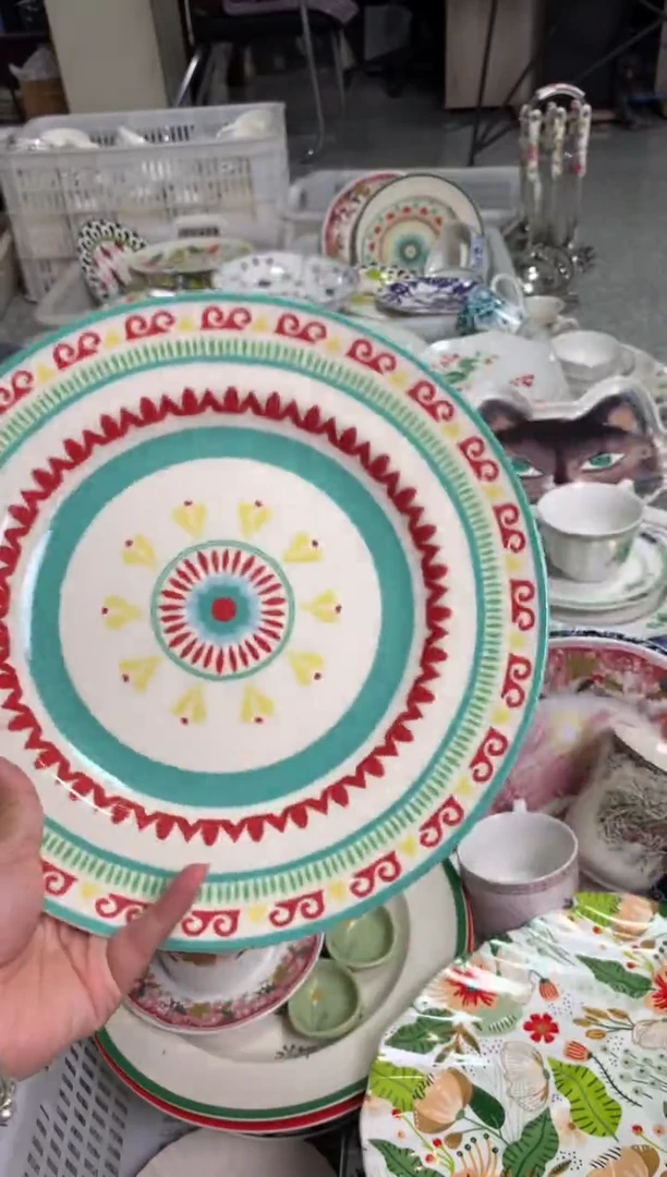 瓷陶瓷尾单CC118微瑕1个样品10.5寸