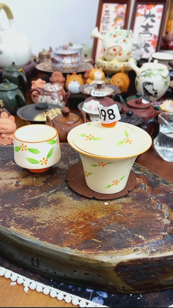 【茶瓷物语】马蹄盖碗