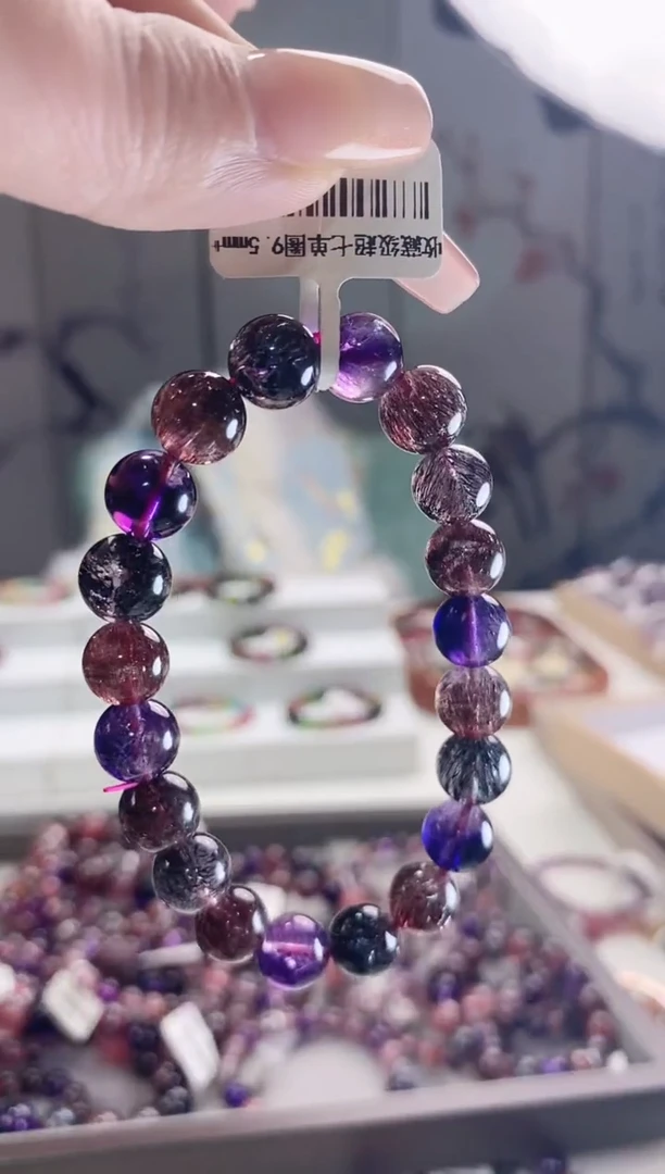 【闪购商品】水晶超七单圈9.5*未镶嵌多人多样性发其一