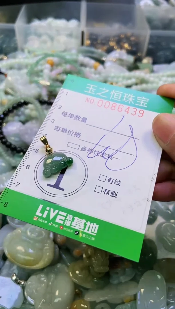 翡翠未镶嵌颈饰闪购0086439