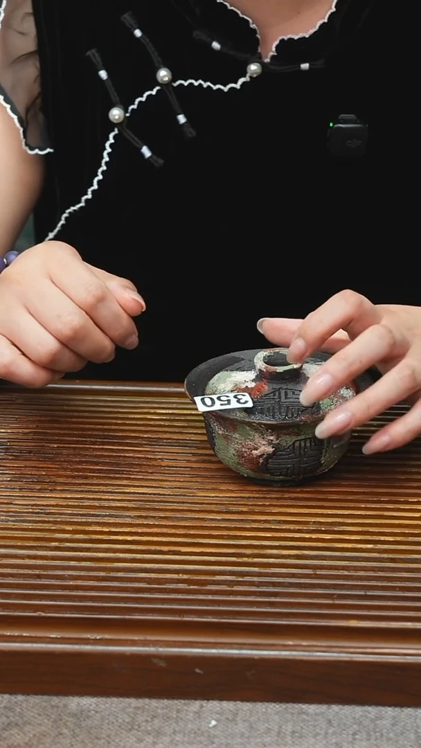万古烧粗陶手工茶具