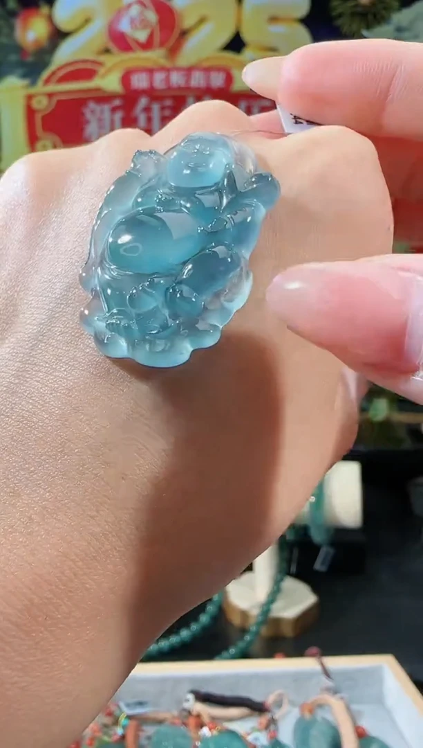 【闪购商品】翡翠吊坠(不含链)未镶嵌佛多样性发一