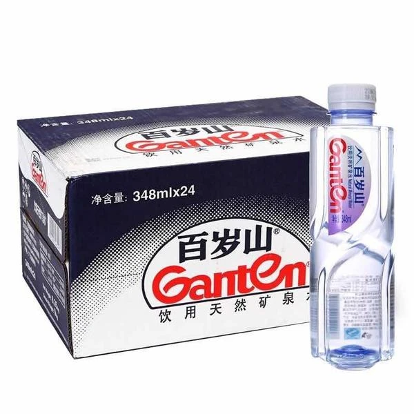 Ganten/百岁山矿泉水8352g(348g*24瓶*1箱)