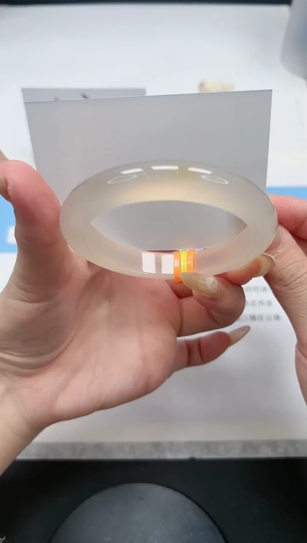 【闪购商品】玛瑙/玉髓手镯未镶嵌57/香槟59.5