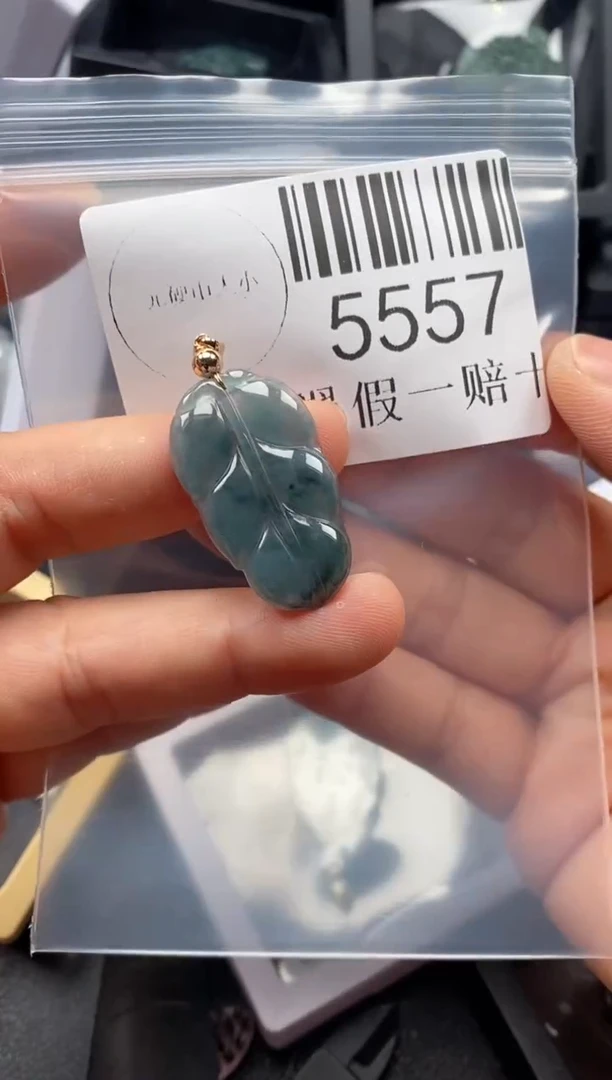 翡翠未镶嵌吊坠(不含链)5557