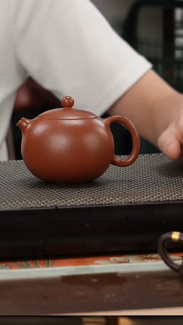 茶壶紫砂绝红降坡精工西施150cc