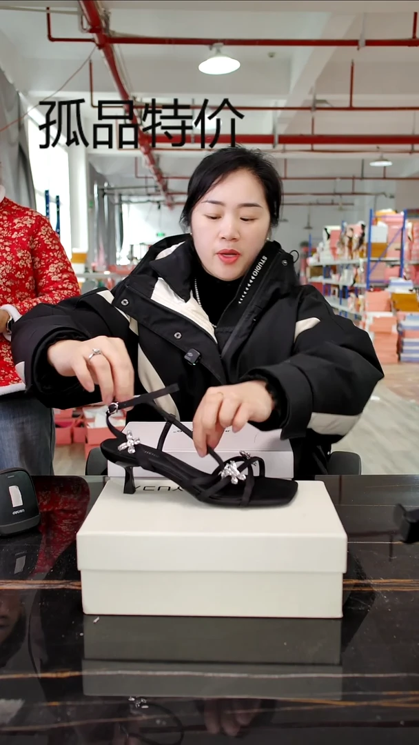 40码女鞋细跟高跟鞋