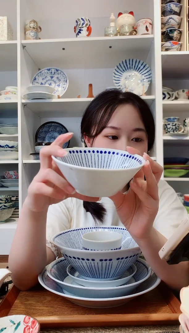 陶瓷苍十草13.5cm小钵