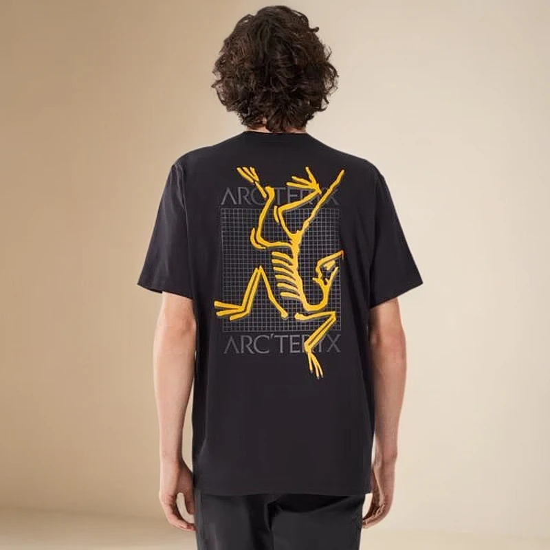 ARC'TERYX/始祖鸟正品Multi Bird Logo SS 夏季纯棉T恤运动短袖