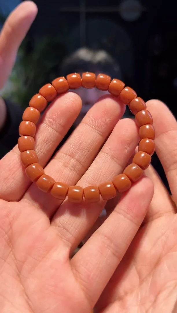 【闪购商品】南红玛瑙手串未镶嵌8+直切玫瑰红