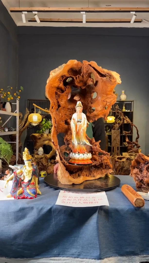 木卢师傅根艺作品（不包含人物摆件）