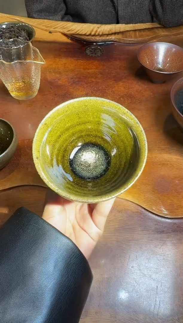 茶盏许杰龙窑柴烧88