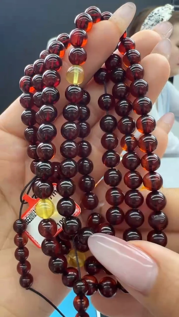 【闪购商品】琥珀颈饰未镶嵌372秒拍号