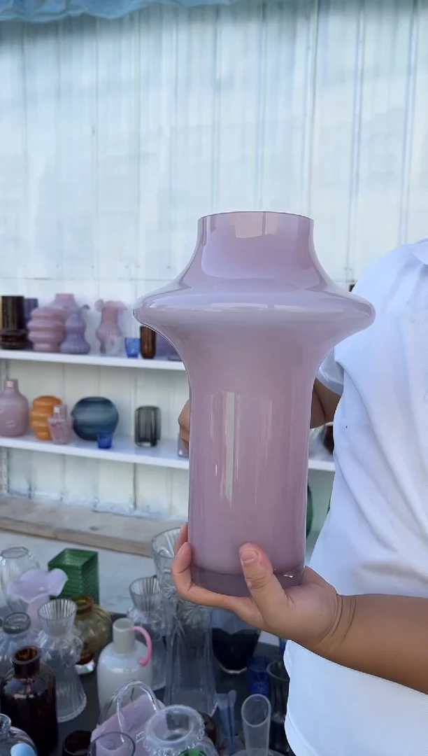 玻璃花瓶用于客厅桌面插花装饰