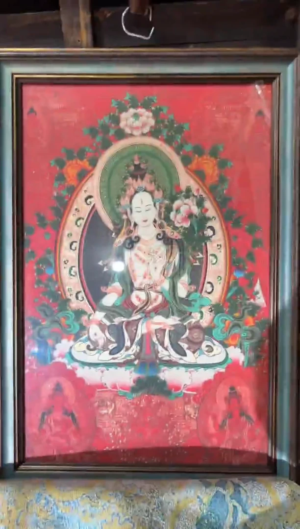 卷轴画龙妹的唐卡69868666