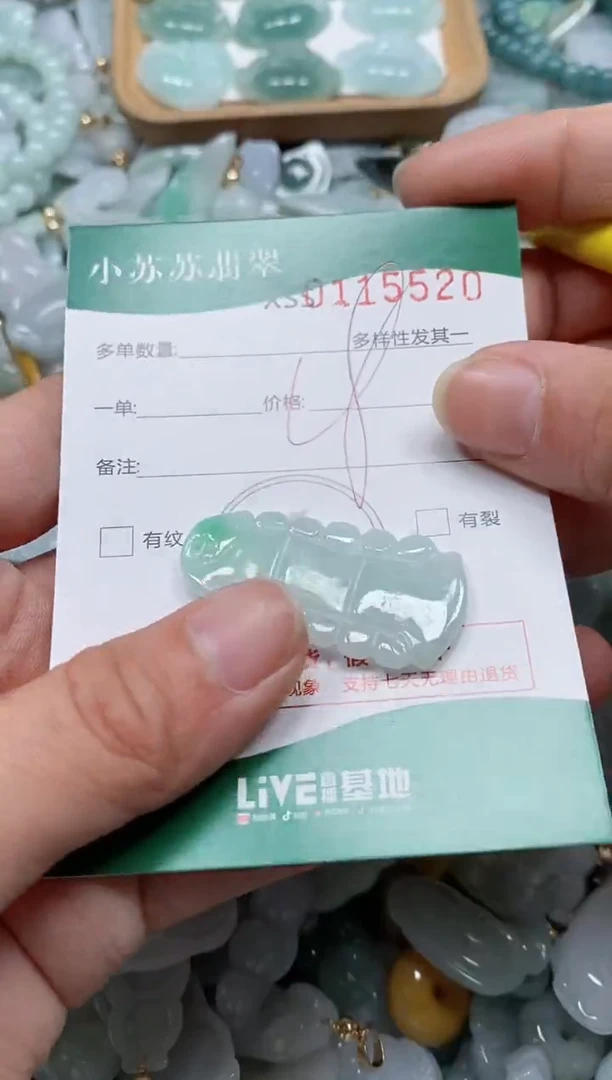 【闪购商品】翡翠颈饰未镶嵌闪购商品0115520