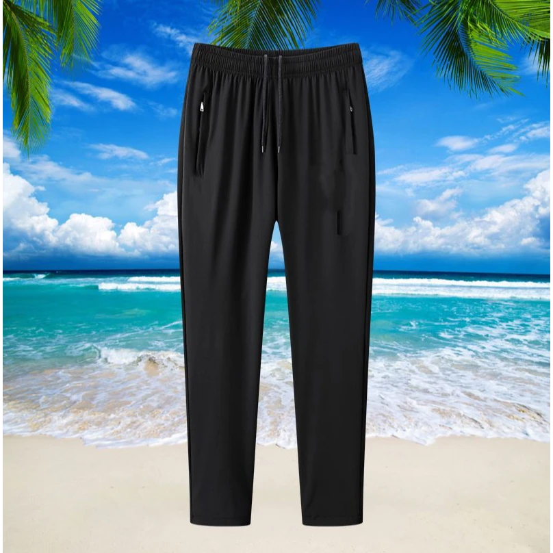 速干休闲裤裤子速干裤户外夏季吸汗男士透气宽松