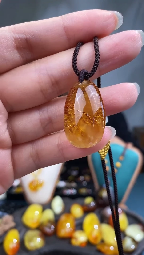 裸石琥珀未镶嵌包邮