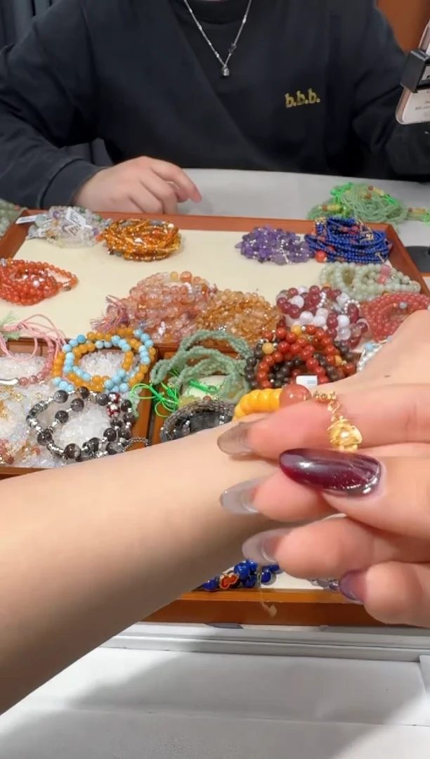 【闪购商品】琥珀手链银S925镶嵌A015鸡油黄蜜蜡花花链条款