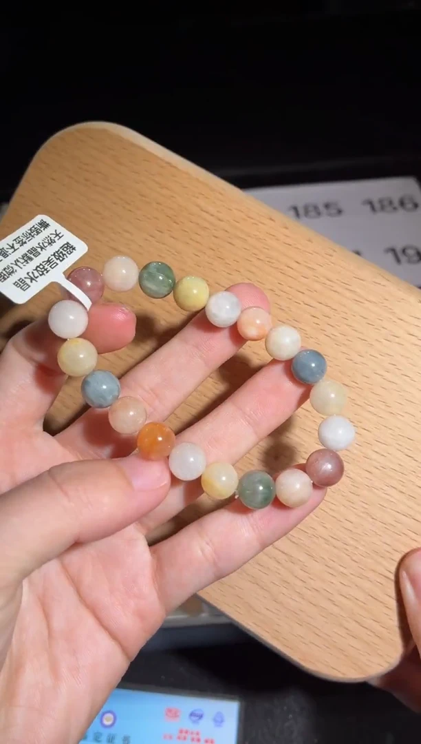 未镶嵌手链水晶184号多样性发一D 9+